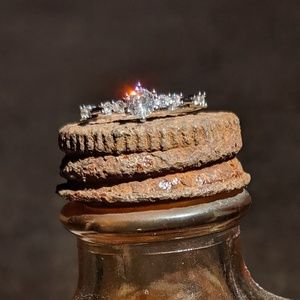 NWT Dazzling Princess Cut Ring